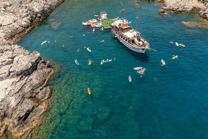 Rhodes Gulet Cruise: 6.5-Hour Fun Island, Snorkel & SUP Adventure photo 4
