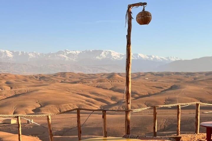 Sunset Camel Ride, Dinner & Fire Show in Agafay Desert Near Marrakech photo 2