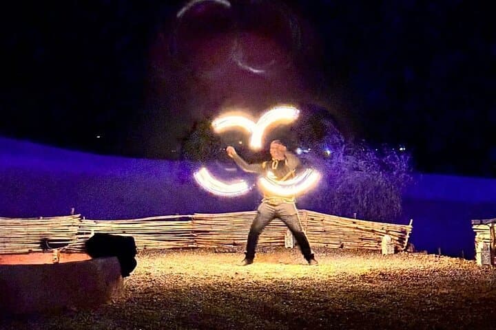 Sunset Camel Ride, Dinner & Fire Show in Agafay Desert Near Marrakech photo 5