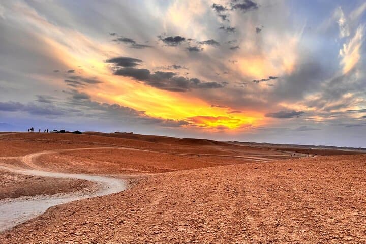 Sunset Camel Ride, Dinner & Fire Show in Agafay Desert Near Marrakech photo 6