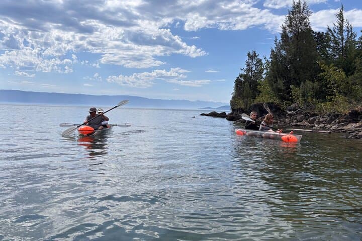 Clear Kayak Tour at Somers Bay – Paddle Flathead Lake's Crystal Waters photo 4