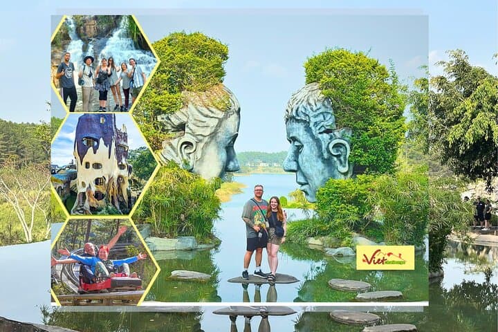 Da Lat Half-Day Morning: Crazy House, Clay Tunnel & Datanla Waterfall