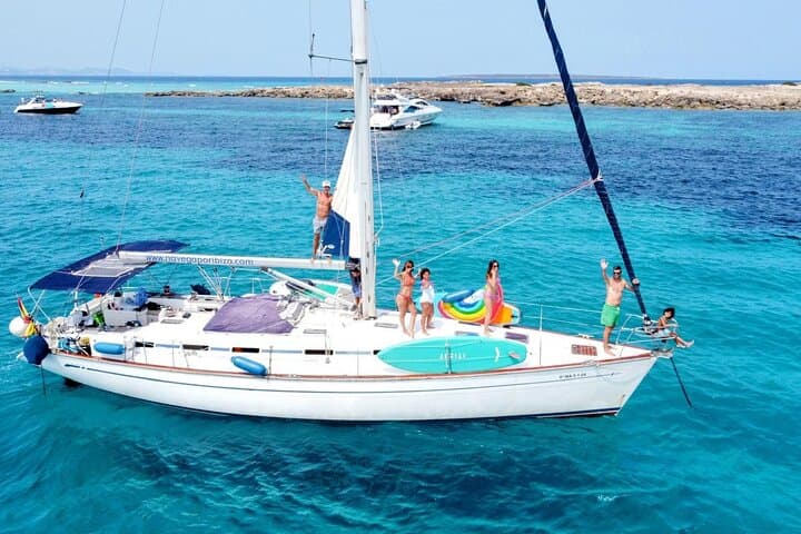 Formentera Top Sailing Tour — Sail, Snorkel & Paddleboard from Ibiza