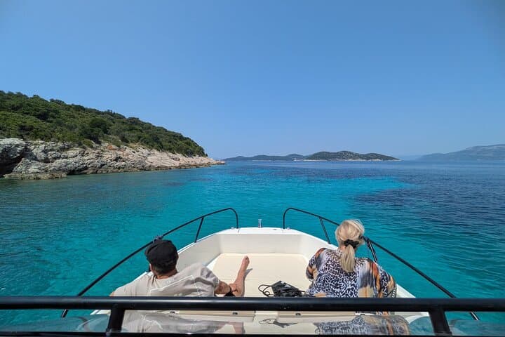 Dubrovnik Elaphiti Islands Private Boat Tour: Blue Cave, Šunj Beach & Sunset Cruise