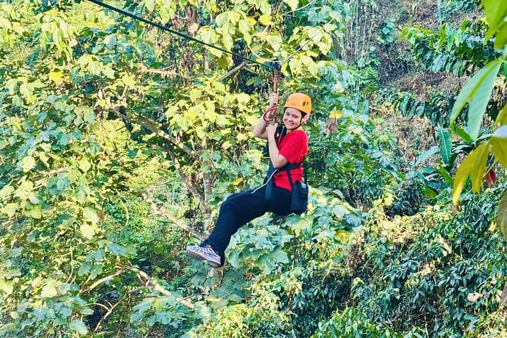 Chiang Mai 3-in-1: Zipline, Ethical Elephant Visit & Bua Thong (Sticky) Waterfall Day Trip photo 3