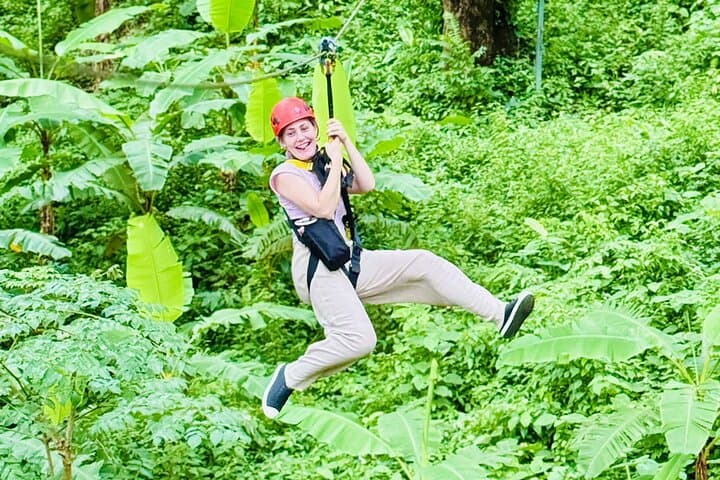 Chiang Mai 3-in-1: Zipline, Ethical Elephant Visit & Bua Thong (Sticky) Waterfall Day Trip photo 5