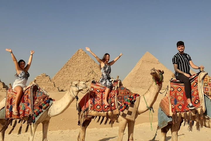 VIP Giza Day Tour: Grand Egyptian Museum, Pyramids, Camel Ride & ATV Adventure photo 3