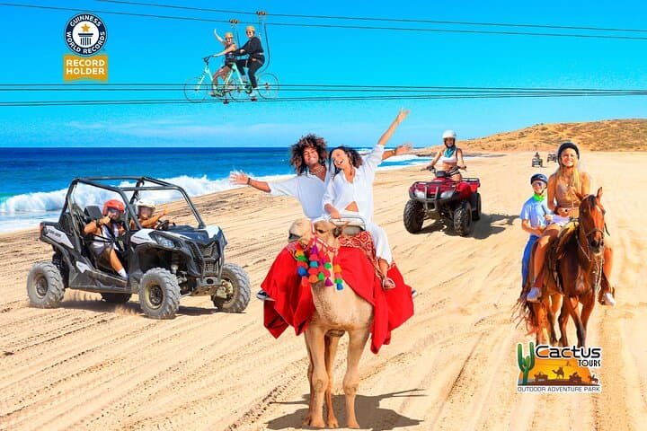 Cactus Tours Day Pass in Los Cabos — Dune Buggies, ATVs, Camel Rides & Horseback