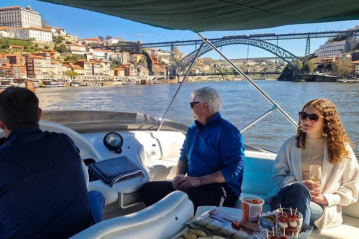 Luxury Private Douro Cruise in Porto — 2-Hour Yacht with Wine Tasting & Bottle photo 1