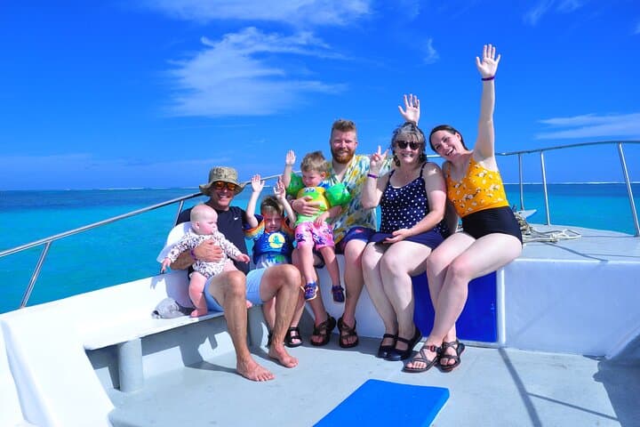 Glass-bottom boat and snorkel tour to Punta Cana's natural pool photo 5