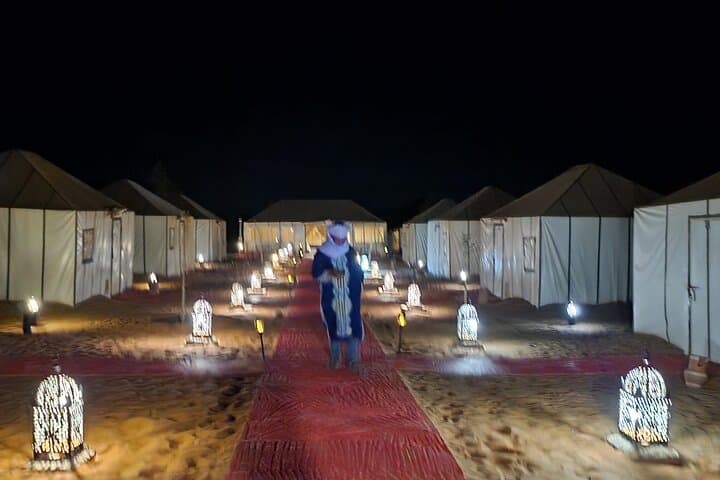 Merzouga Desert Experience: Camel Ride & Private Tent at Erg Chebbi