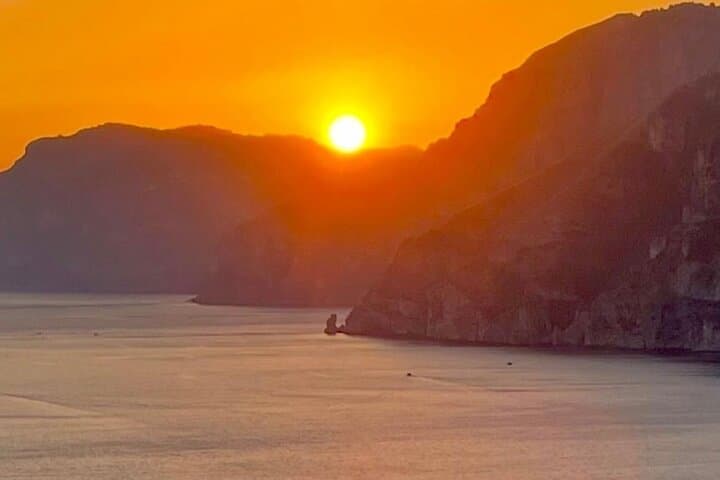 Positano Shared Sunset Boat Cruise with Aperitif — 90-Minute Amalfi Coast Evening Sail photo 4