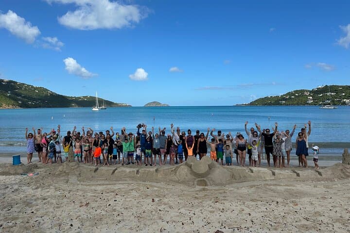Learn Sandcastle Sculpting at Magens Bay: Create A Castle Lessons in St. Thomas photo 2