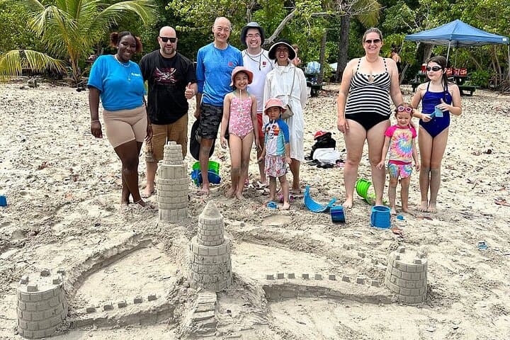 Learn Sandcastle Sculpting at Magens Bay: Create A Castle Lessons in St. Thomas photo 4