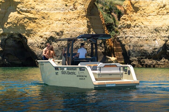 Silent Electric Boat Cruise to Ponta da Piedade — Lagos Eco Tour & Swim photo 2