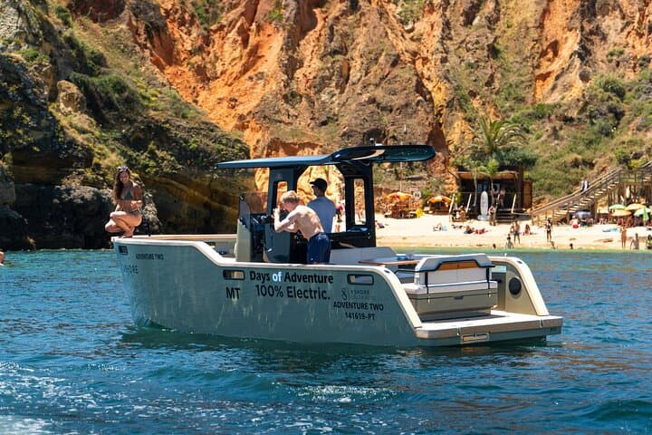 Silent Electric Boat Cruise to Ponta da Piedade — Lagos Eco Tour & Swim photo 3