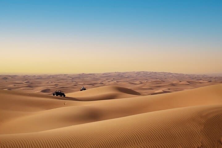 Dubai Private Desert Safari & Premium Camp Dinner — Dune Bashing, Sunset & Live Shows photo 2