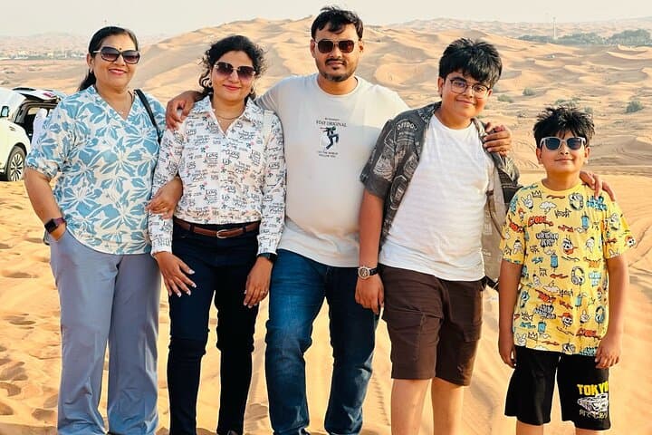 Dubai Private Desert Safari & Premium Camp Dinner — Dune Bashing, Sunset & Live Shows photo 5