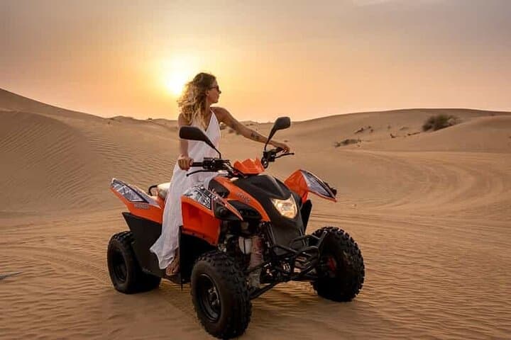 Sunrise Desert Safari: ATV Quad Biking & Camel Ride in Dubai Desert photo 4