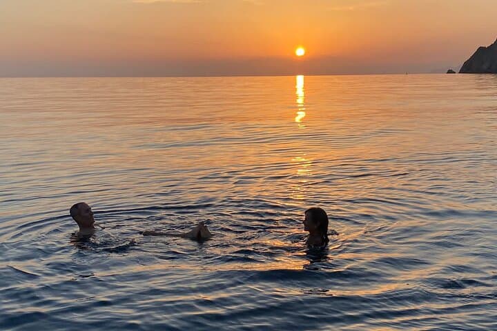 Cinque Terre Sunset Boat Tour & Swim — Riomaggiore to Monterosso photo 2