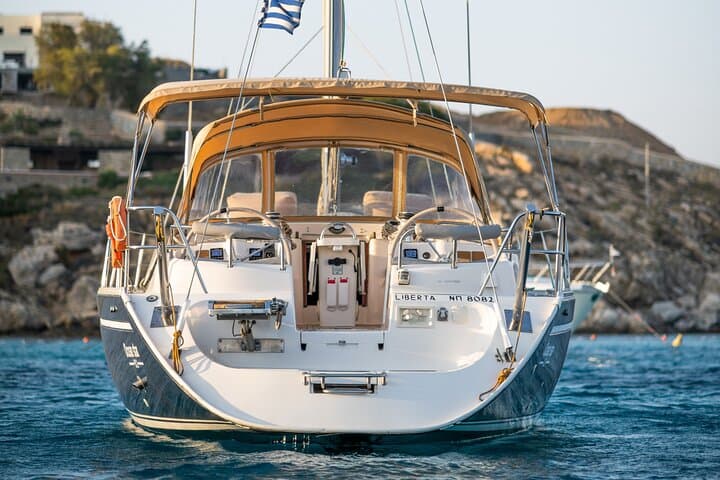 Sail, Taste & Connect: Semi‑Private Mykonos Catamaran with Seafood and Wine photo 3