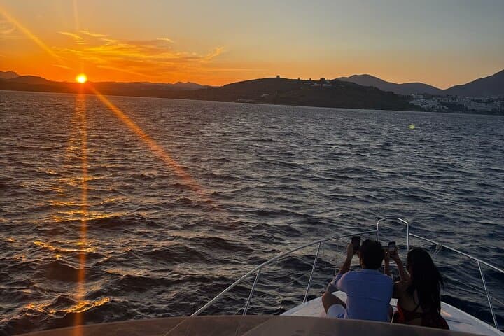 Bodrum Private Sunset Yacht Cruise with Dinner and Swim at Akvaryum Bay photo 2