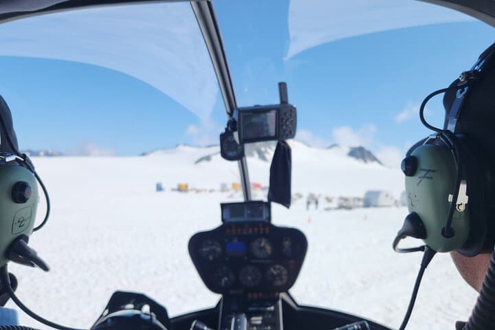 Helicopter-Accessed Snowmobile Ride on Godwin Glacier from Seward photo 2