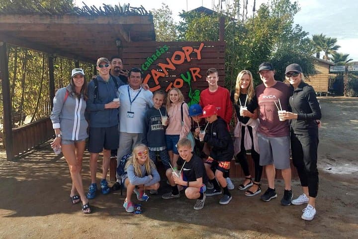 Private Canopy Zipline Tour in Las Cañadas, Ensenada — 5 Ziplines & Hanging Bridges photo 2