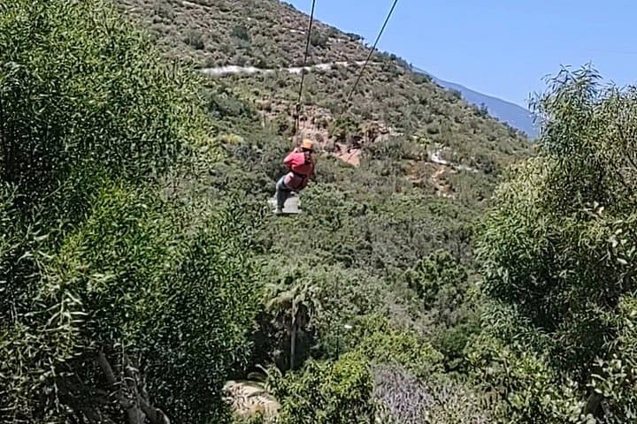 Private Canopy Zipline Tour in Las Cañadas, Ensenada — 5 Ziplines & Hanging Bridges photo 4