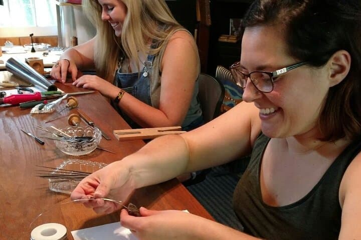 Metalsmithing Workshop at a Rustic Ridge Studio Near Greenville, SC photo 4