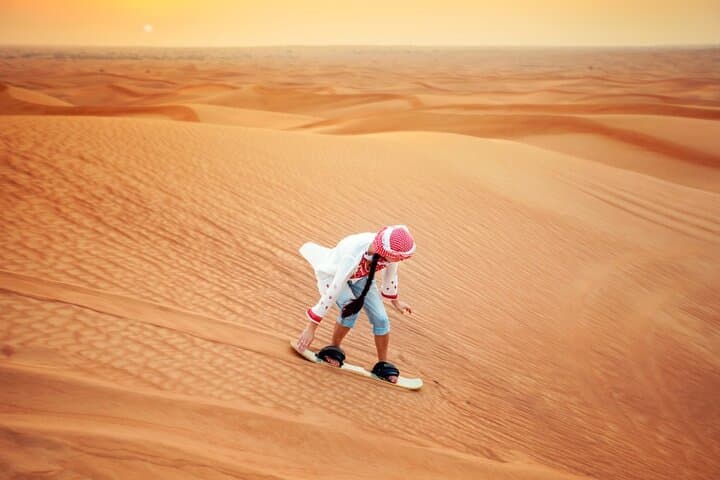 Dubai Red Dune Safari: BBQ Dinner, Sandboarding & Live Shows in Lahbab Desert photo 5