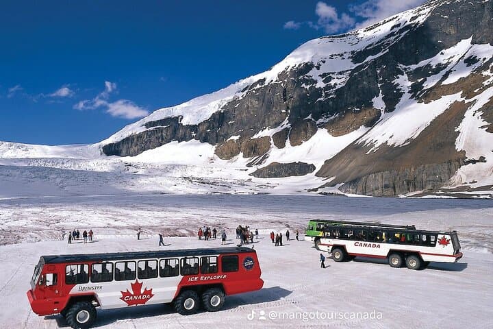 Private Spanish Tour to the Columbia Icefields from Calgary — Ice Explorer & Skywalk