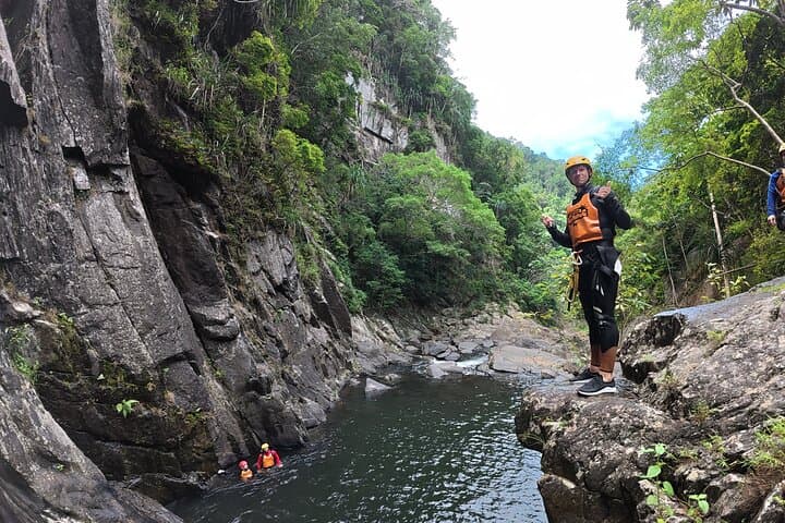 Crystal Canyon Canyoning: Abseils, Jumps and Pools at Crystal Cascades photo 3
