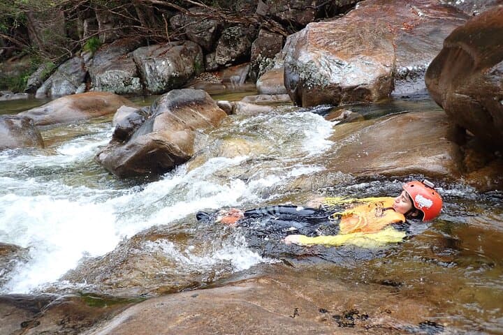 Crystal Canyon Canyoning: Abseils, Jumps and Pools at Crystal Cascades photo 5