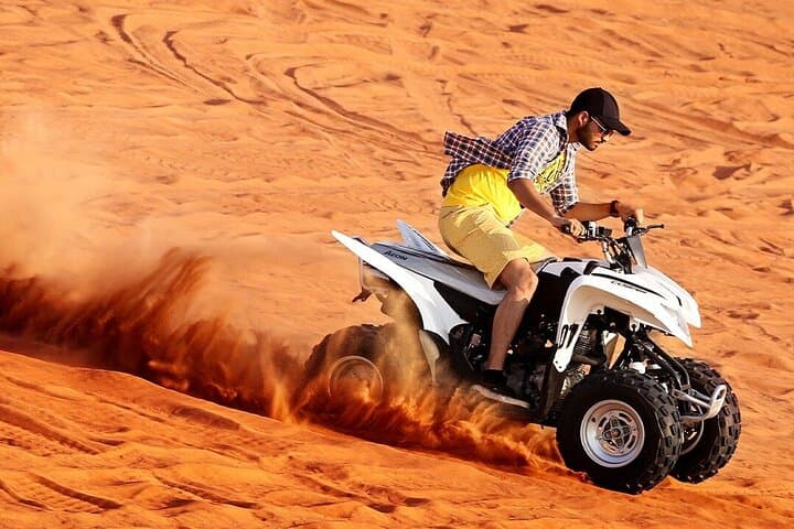 Dubai Morning Desert Safari: Quad Biking and Camel Riding in the Red Dunes photo 2