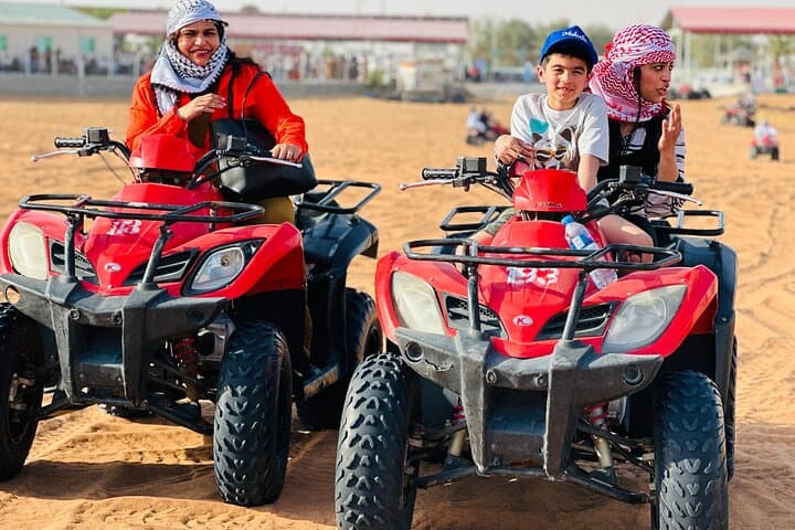 Dubai Morning Desert Safari: Quad Biking and Camel Riding in the Red Dunes photo 6