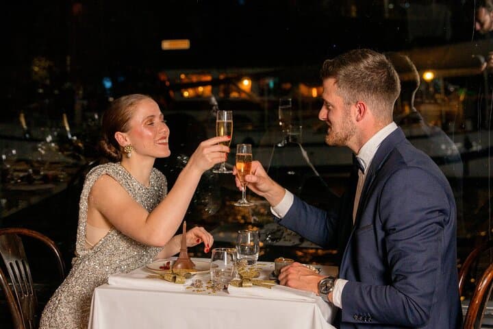Seine Dinner Cruise: 3-Course Gourmet Meal and Champagne in Paris photo 3