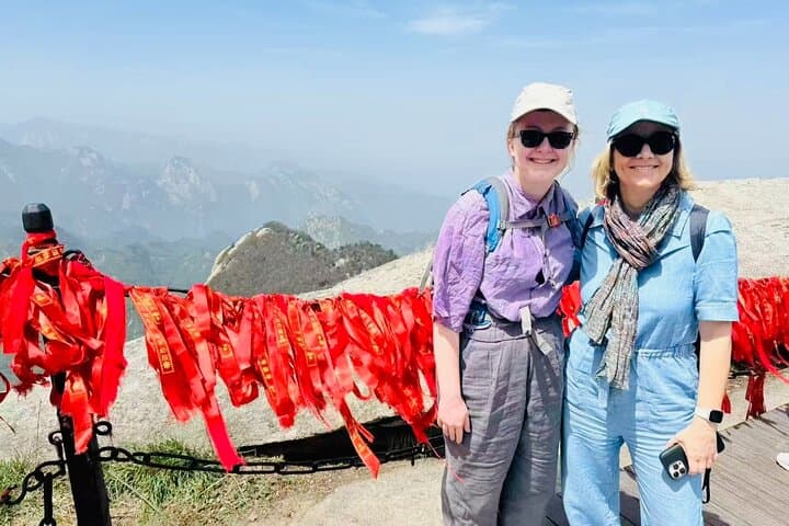 Huashan Cable Car Day Trip from Xi'an — West Peak, Plank Walk & Temples