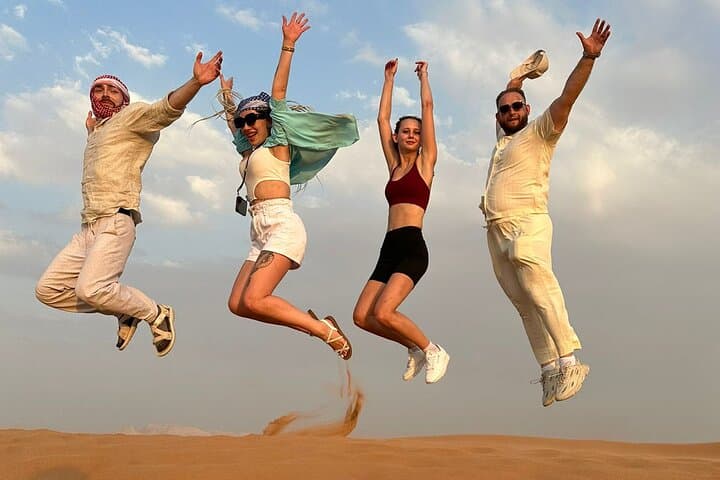Dubai Evening Desert Safari: Dune Bashing, Camel Ride & BBQ photo 2