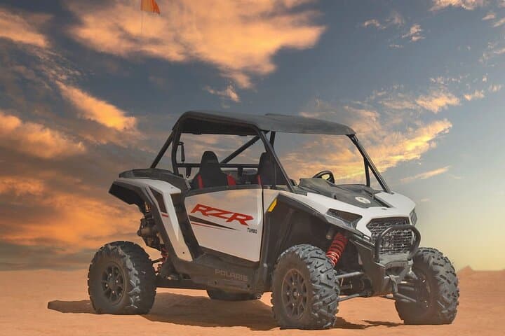 Premium Dubai Desert Safari: Dune Buggy, ATV Quad Biking & BBQ Dinner
