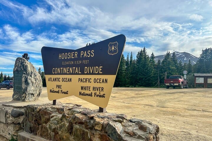 Breckenridge via Hoosier Pass: Private Colorado Adventure Tour