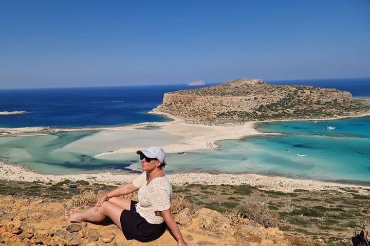 Balos Lagoon Private Tour: Swim, Wine & Seafood from Chania photo 5