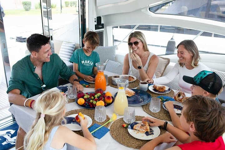 Early Morning Capri Transfer on Azimut 62s — Private Yacht with Italian Breakfast photo 4