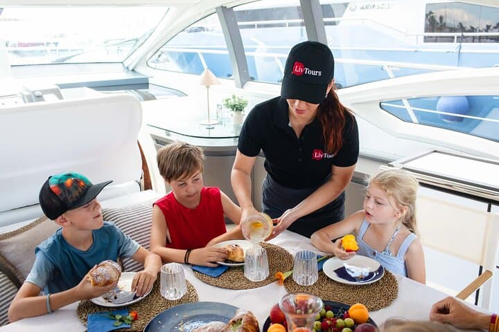 Early Morning Capri Transfer on Azimut 62s — Private Yacht with Italian Breakfast photo 1