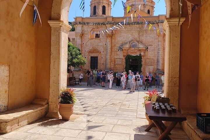 Chania Old Town, Venizelos Viewpoint & Agia Triada Monastery Wine Tasting photo 2