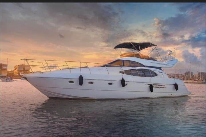 Sunset Cruise on Azimuth 16m Yacht — Torrevieja Luxury Evening