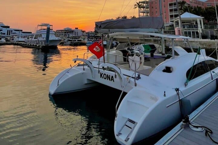 Bermuda Sunset Private Catamaran Cruise: 90-Minute Golden-Hour Sail photo 4