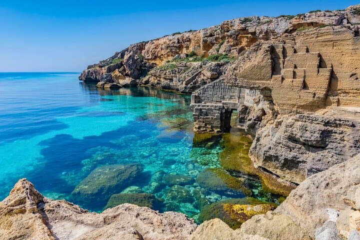 Egadi Islands Boat Tour: Favignana & Levanzo with Lunch from Trapani photo 3
