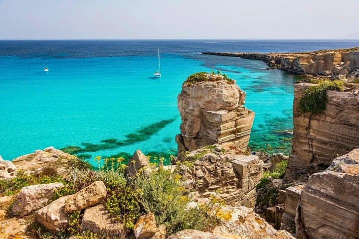 Egadi Islands Boat Tour: Favignana & Levanzo with Lunch from Trapani photo 2