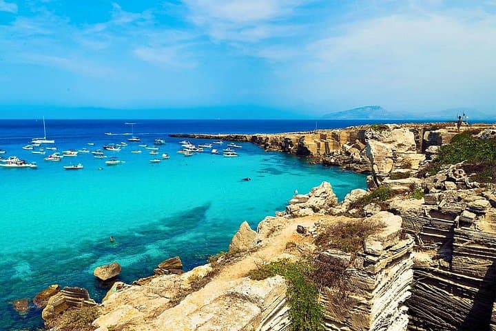 Egadi Islands Boat Tour: Favignana & Levanzo Day Trip with Lunch from Trapani photo 3